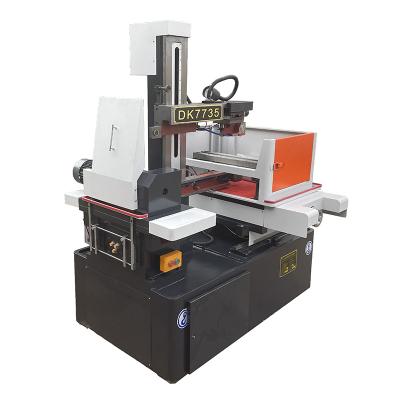 China Building material shops high precision cnc cutting DK7735 fast speed singlecut EDM multi wire slitter for sale