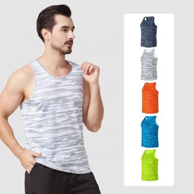 China 2022 New Men's Vest Summer Sleeveless Loose Quick-drying Training Breathable Running Fitness Sports QUICK DRY Invest Tank Tops Mens Clothing for sale