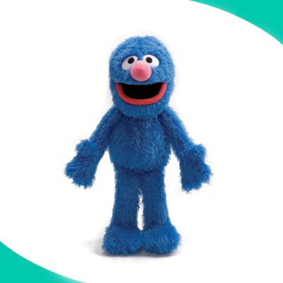 China High Quality Custom Plush Toy Factory EN71 Baby Stuffed Toy Kids Doll Blue Elmo Plush Toy for sale