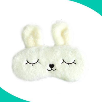 China Plush Make Your Design Wholesale Custom Plush Sleeping Animal Eye Mask for sale