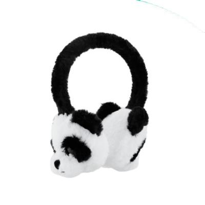 China High Quality Plush Panda Animal Earphone Soft Winter Headset Earmuff Earmuffs for sale