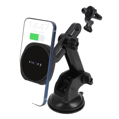 China Wirelesst Car Chargers for iPhone Fast Phone Charger wireless Charging with Smart Sensor Car Mount Fast Charger for sale