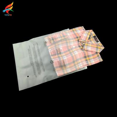 China Recyclable Cheap Custom Frosted Clear Poly Bags Printing PE CPE Slider Zip Lock Plastic Poly Bag For Hair Extension Make Up Jacket for sale