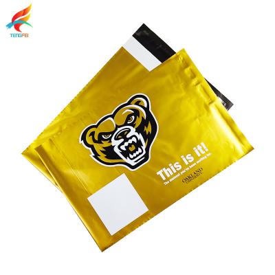 China Strong Adhesive Customized Printed Logo Design Colored Poly Plastic Mailing Envelope Shipping Packaging Bags for sale