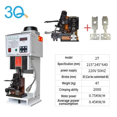 China Terminal Crimping Machine 3Q Bare Terminal 2T Terminal Machine OTP Crimp Pneumatic Crimp Machine for sale