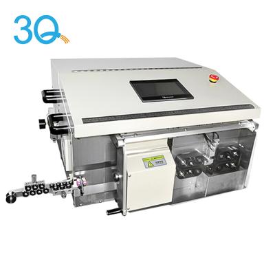 China Full Automatic Shielded Coaxial Machine 3Q TV Wire Stripping Machine Coaxial Cable Stripping Machine for sale