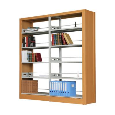 China modern library furniture book shelves/metal school steel shelf for sale