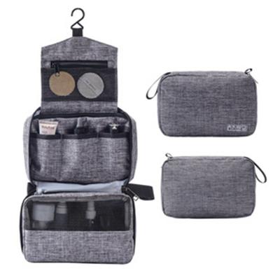 China Sustainable Waterproof Wall Hanging Bag Toiletry Bag For Bathroom Traveling Cosmetics 063 for sale