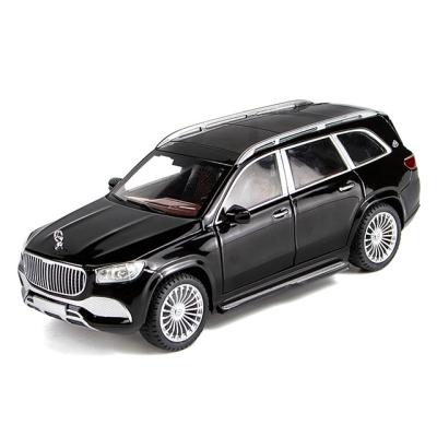 China 1:24 Diecast Toy Mercedes Banz Diecast Model Cars Maybach GLS600 For Customized for sale