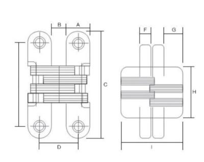 China Best Selling Modern High Quality Zinc Alloy Door Hinge for sale