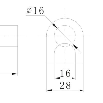 China Hot Sell Van/Box Truck Tarp Car Loose Latching And Hinging Hinge-045012 Body Parts Pin Door for sale