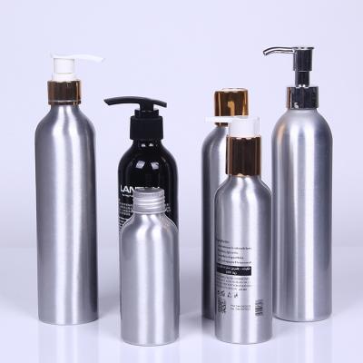 China 40ml 50ml 60ml 70ml 80ml 100ml 150ml 250ml 300ml personal care aluminum cosmetic bottle, aluminum shampoo bottle à venda