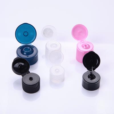 China Non Spill 24/410 Personal Care Pack PP Plastic Flip Top Cap for sale