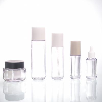 China Disinfectant PETG Spray Jar And Bottle Skin Care Packaging for sale