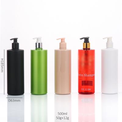 China Hair Care Disinfectant PET Eco-Friend Plastic Spray Pump Bottle 500ml for sale