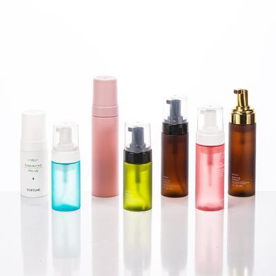 中国 BEAUTY PACKING 3oz 4oz 6oz Matte Amber Foam Bottle for Sunscreen Lotion 販売のため