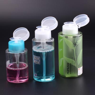 China Personal care makeup 180ml 250ml 300ml cleanser and nail polish remover bottle for sale