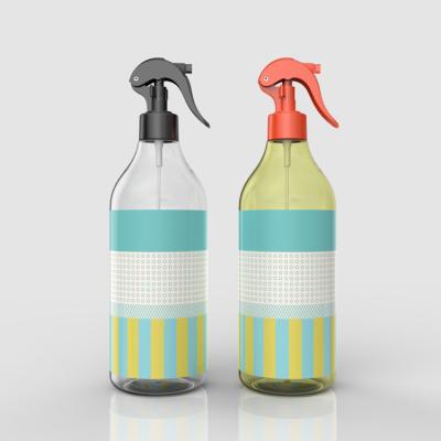 China BEAUTY PACKAGING Clean And Wash TO PET Plastic Trigger Spray Bottle 500ml 750ml zu verkaufen