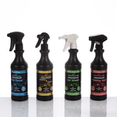 China Household Products Easy Handing Thin Neck Chemical Resistant HDPE Plastic Trigger Spray Bottle 500ml Te koop