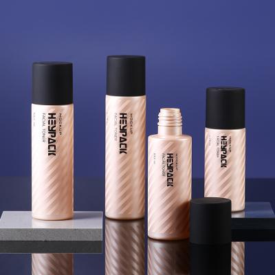 Κίνα Cosmetic Right Side 100ml 120ml 130ml 150ml Faical Toner Bottle With Matte Screw Cap προς πώληση