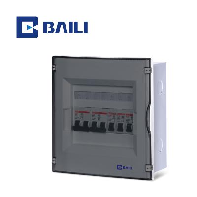 China Metal+Plastic Or New Way Design Plastic High Quality MCB Full Metal Panel Flush Mounted Electrical Distribution Box BAILI LS 7 for sale