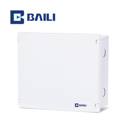 China High Quality Metal+Plastic Design PC Panel Low Voltage MCB Electrical Distribution Recessed Box BAILI LS 10Way New for sale