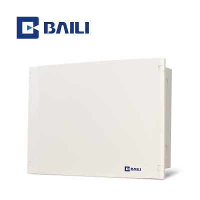 China High Quality Metal+Plastic Design PC Panel Low Voltage MCB Electrical Distribution Recessed Box BAILI LS 13Way New for sale