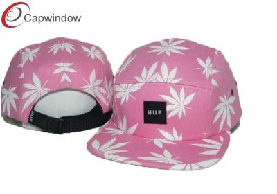 China Adjustable 5 Panel Camper Cap for sale