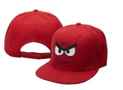 China Red / Black Embroidery Childrens Baseball Caps , Cartoon Animal Pattern for sale