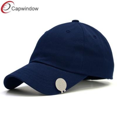 China 6 Panel Unstructed Fit Polo Golf Baseball Hats with Brushed Cotton for sale