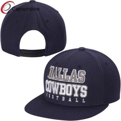 China Dalla Cowboys Navy Blue Practice Wool Baseball Caps , Snapback Hat for sale