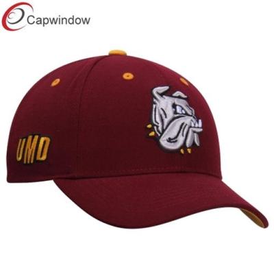 China Red Minnisota Bulldogs Triple Threat Wool Baseball Caps with Velcro Closure for sale