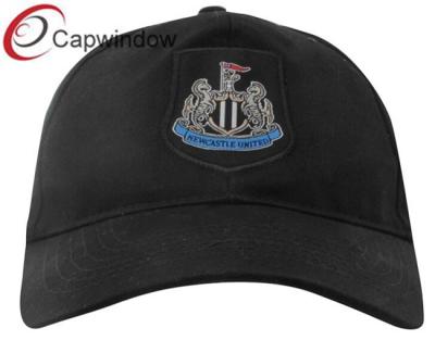 Chine Casquette de baseball noire de coton de crête avec la correction de broderie de Nufc pour le chapeau de sports d'adultes à vendre