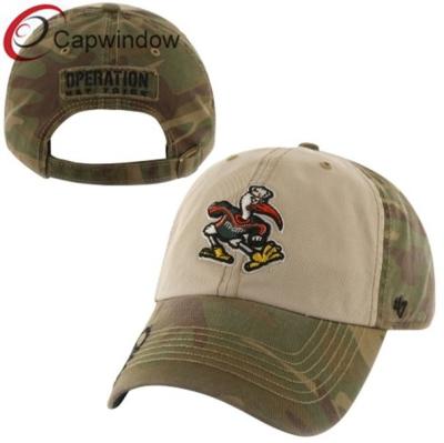 Chine Casquette de baseball de Gordie de tour de coton de Camo/chapeau de golf réglables pour unisexe à vendre