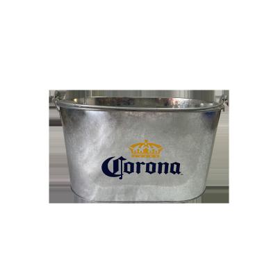 China Iron Bucket Wholesale Beer Bucket With Bottle Opener for sale