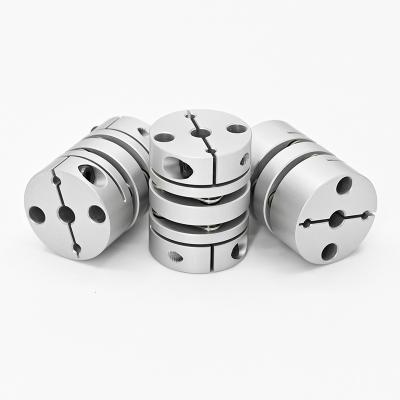 China Factory Hot Selling Aluminum Motor Shaft Sleeve Coupling Short Double Diaphragm Coupling For Air Compressor for sale