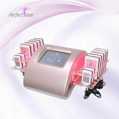 China Skin Tightening Peel Tighten Voice Guarantee Strong Power For Perfectlaser 2 Machine Diode Lipolaser Slimming Equipment Slimming Machine for sale