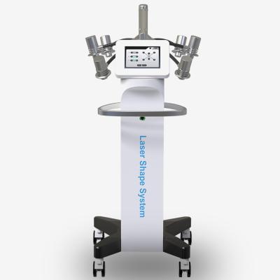 China Latest 532nm Wavelength Non-invasive Anti-Puffiness 6d Laser Body Shape Machine Six Heads 6d Lipo Cold Work Laser Machine for sale