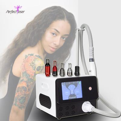 China Portable skin rejuvenation CE q switch ND yag laser tattoo removal machine 1064nm 532nm 1320nm dye removal laser tattoo removal machine for sale