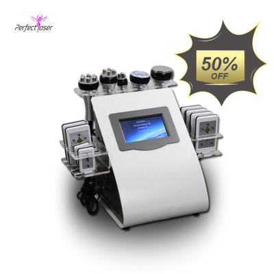 China Portable Weight Loss RF Cavitation Laser Slimming Machine 40K Fat Cavitation Ultrasonic Cavitation System for sale