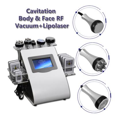 China Weight Loss RF Cavitation Slimming Ultrasonic Cavitation Slimming Cavitation RF Vacuum Slimming Machine for sale