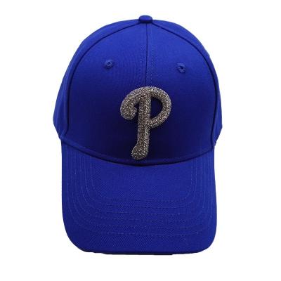 China JOINT Fashion Blue Baseball Cap Sports Snapback Hats For Decoration for sale