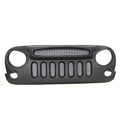 China Jeep Wrangler-Grill fügt L FÜR Jeep Wrangler JK Rubicon 2007 2008 2009 2010 2011 2012 2013 2014 2015 ein zu verkaufen