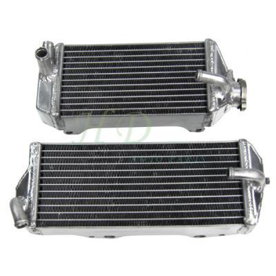 China High Flow Aluminum Motocross Radiator For Suzuki RMZ250 2007 2008 2009 for sale