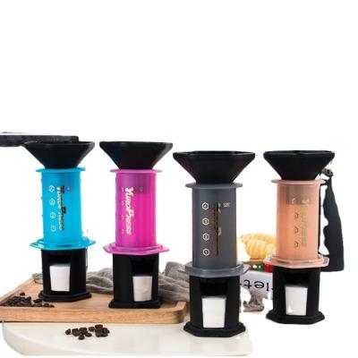 China Viable Wholesale Portable French Press DIY Espresso Coffee Maker Coffee Accessories from Ecocoffee 240ml Yuropress for sale