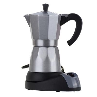 China WITH LID Z 6 Cup 6 Cup Electric Espresso Mocha Pot Household Italian Coffee Maker Filter for sale