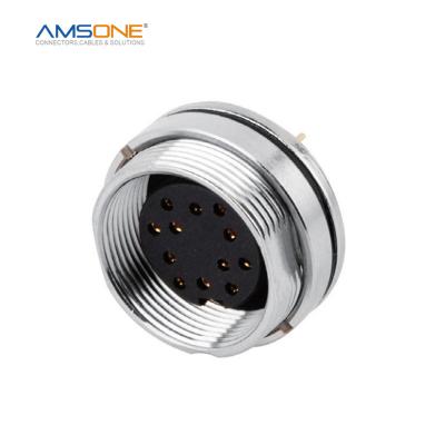 China AMSONE M16 Military Custom Female Code 24 Pin Waterproof IP67 Circular Other MC4 Connectors For Solar PV System M5 4 Pin PDLC Connector for sale