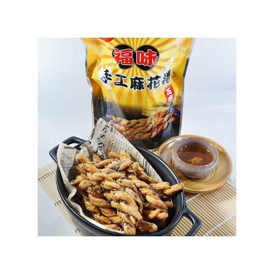 China Natural Manufacturer Provides Sesame Fried Twist Cookie Sesame Flavor Of Grain Snack Dough for sale