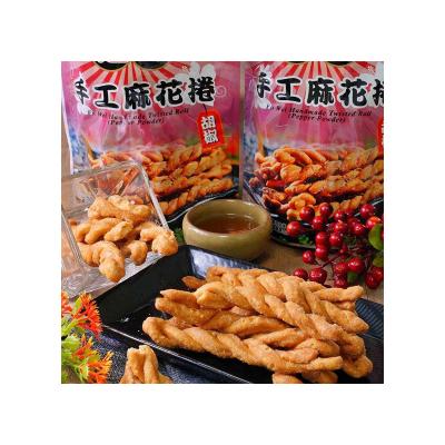 China White Pepper Flavor Taiwan Dough Twist Snacks Office Natural Popular Salty Snacks for sale