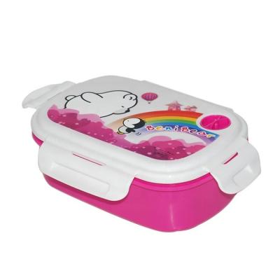 China Hot Selling Microwavable Low Price Bento Lunch Box Plastic Lunch Box for sale